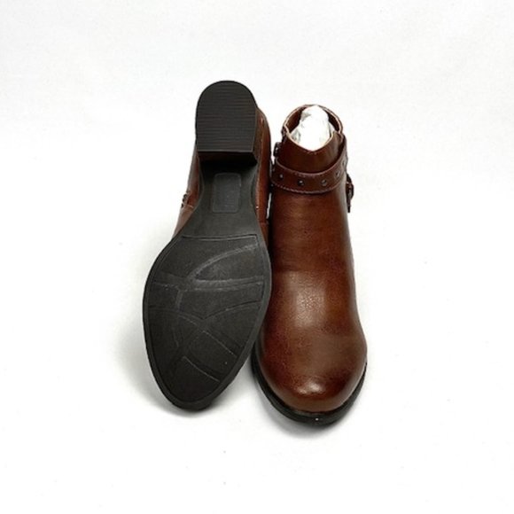 New Soul Naturalizer Carrie Ankle Bootie, Wiskey, 8 - Picture 10 of 12